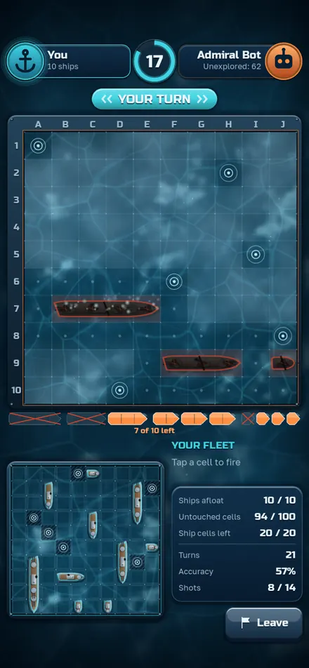 Sink the enemy fleet
