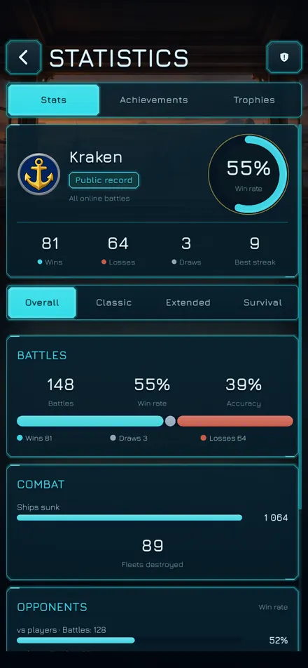 Track every battle